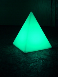 Akku-LED-Pyramide