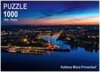 00-Puzzle Illumination Koblenz Münz-Firmenlauf 1000 Teile