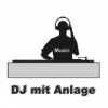 DJ mit Musik- und Lichtanlage Grundpaket 1